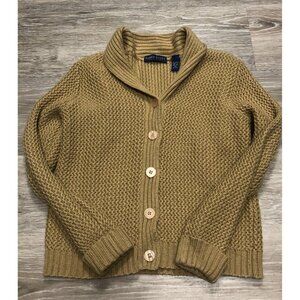 VTG Karen Scott Cardigan Sweater Women's Size PS Petite Grandma Core Boho Sailor